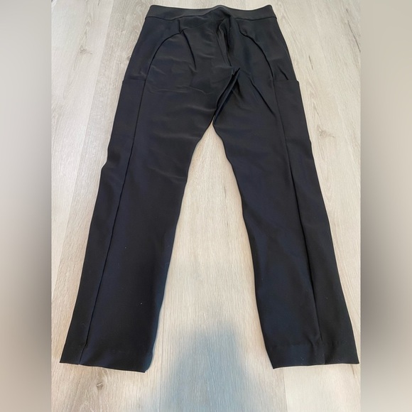 Athleta Stellar Trouser, Black, Hemmed Length, size 2 - Picture 2 of 10